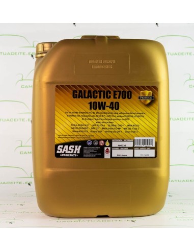 SASH LUBRICANTES GALACTIC E700 10W40 CP-20L