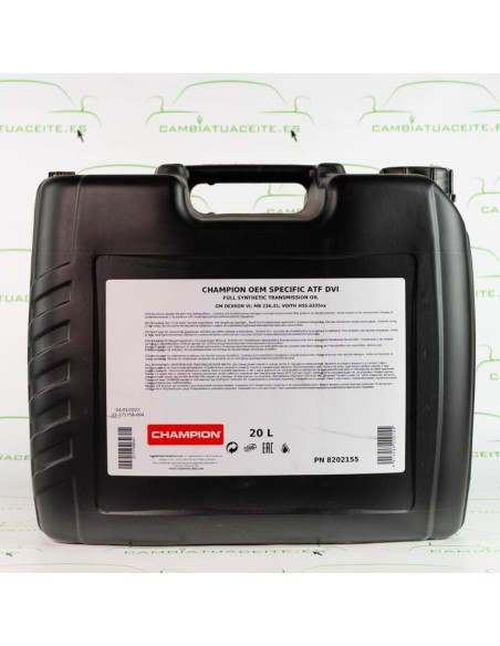 CHAMPION OEM SPECIFIC ATF DVI CP-20L