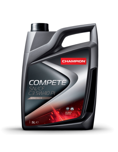 CHAMPION COMPETE SN/CF C3 5W40 PI 5L