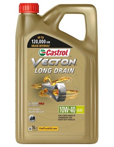 CASTROL VECTON LONG DRAIN 10W40 5L