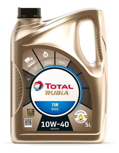 TOTAL RUBIA TIR 8600 10w40 CP-5L